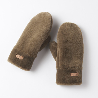 男士毛绒保暖手套定做 工厂打样设计OEM手套批发 跨境热卖供应商|ru