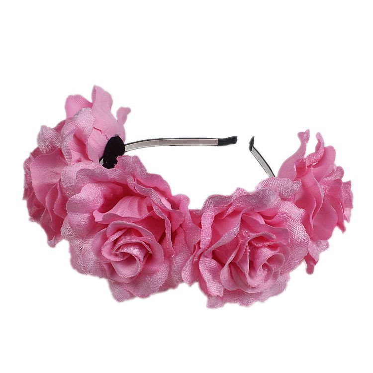 Fashion Flower Cloth Epoxy Bridal Headwear display picture 1
