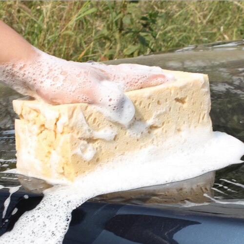 Car wash sponge, coral honeycomb foam, car wiping foam, car beauty cleaning and decontamination supplies, absorbent cotton for car wiping