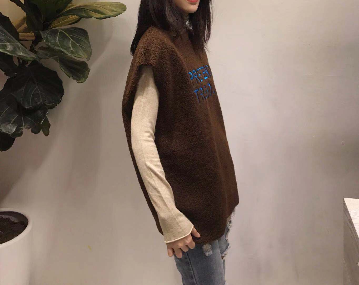 Gilet femme MEONE en Imitation laine - Ref 3317529 Image 8