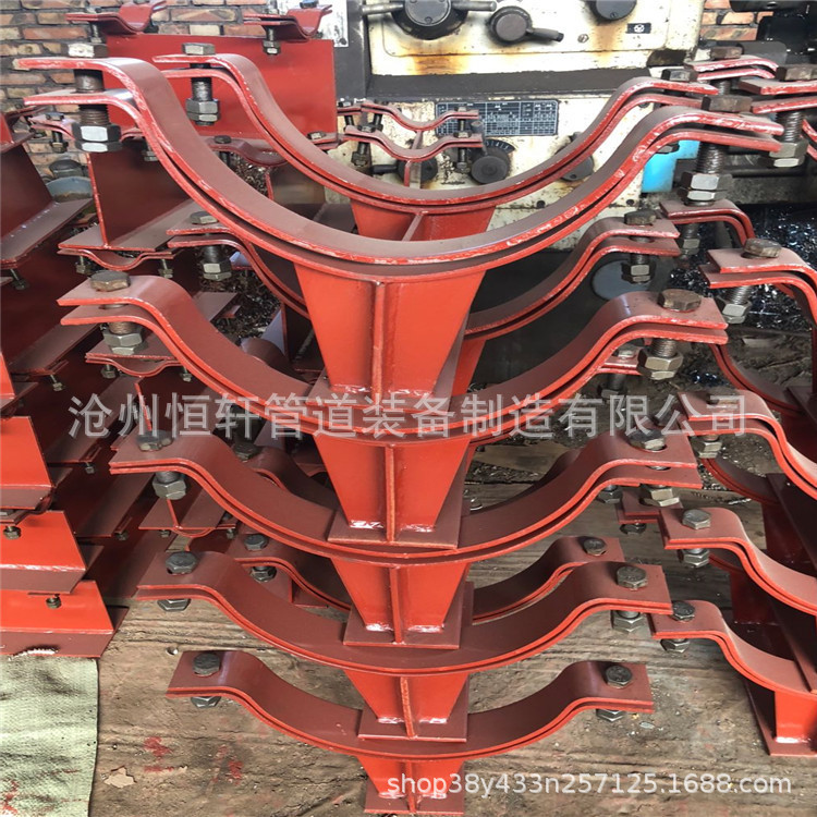 生产T型管托 J4T型管托（加筋管夹型）HG/T21629-1999T型管托