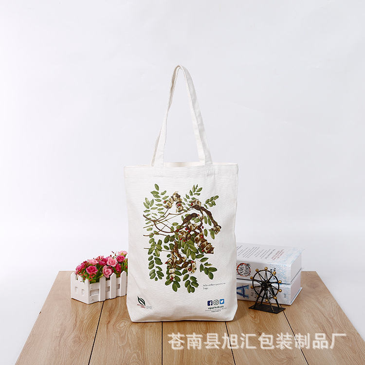 厂家多种手提纯棉布袋 热转印购物帆布袋 广告全棉束口袋加印logo