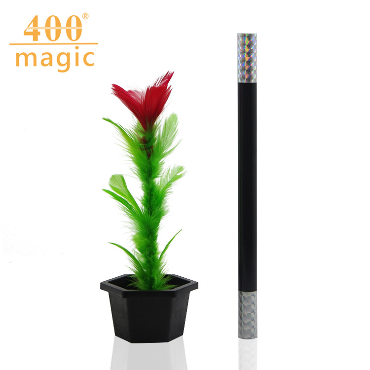 Small magic rod becomes flower
