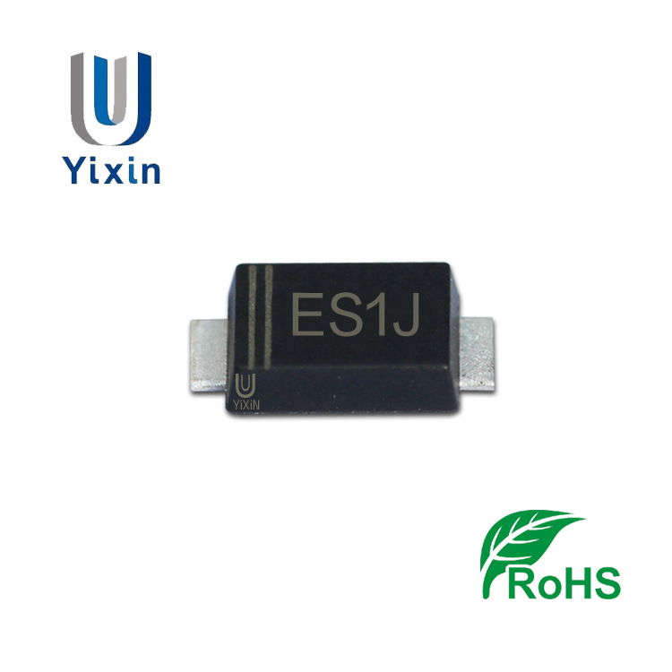 厂家直营 ES1J SMAF封装 ES1JF 1A 600V 贴片超薄特快恢复二极管