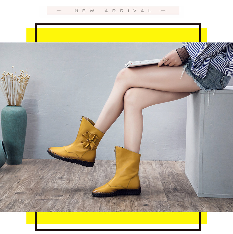 Bottes femme en En cuir - Ref 3355505 Image 21