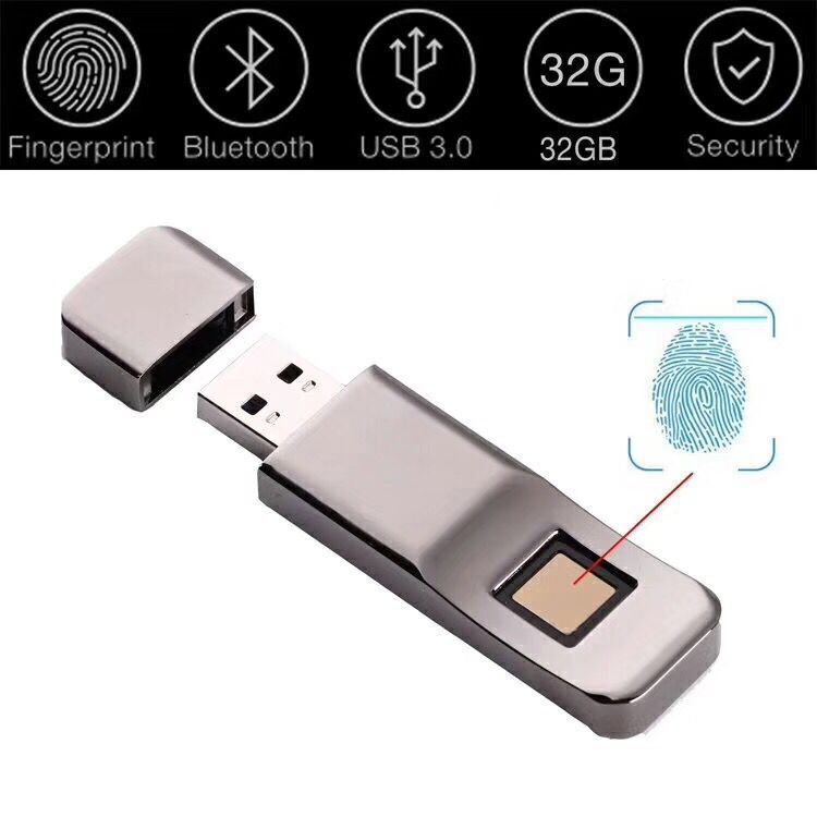 32GB Fingerprint Encrypted USB Flash Dri...