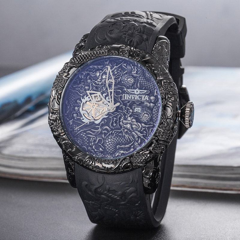 Invicta Watch - Blue Black