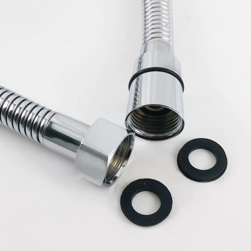 Faucet shower hose Stainless steel handheld water inlet pipe Shower hose gold/chrome nest