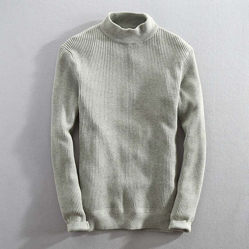 2019 summer new pattern man sweater Korean Edition Self cultivation T-shirts Cotton Half a Socket Sweater Scattered