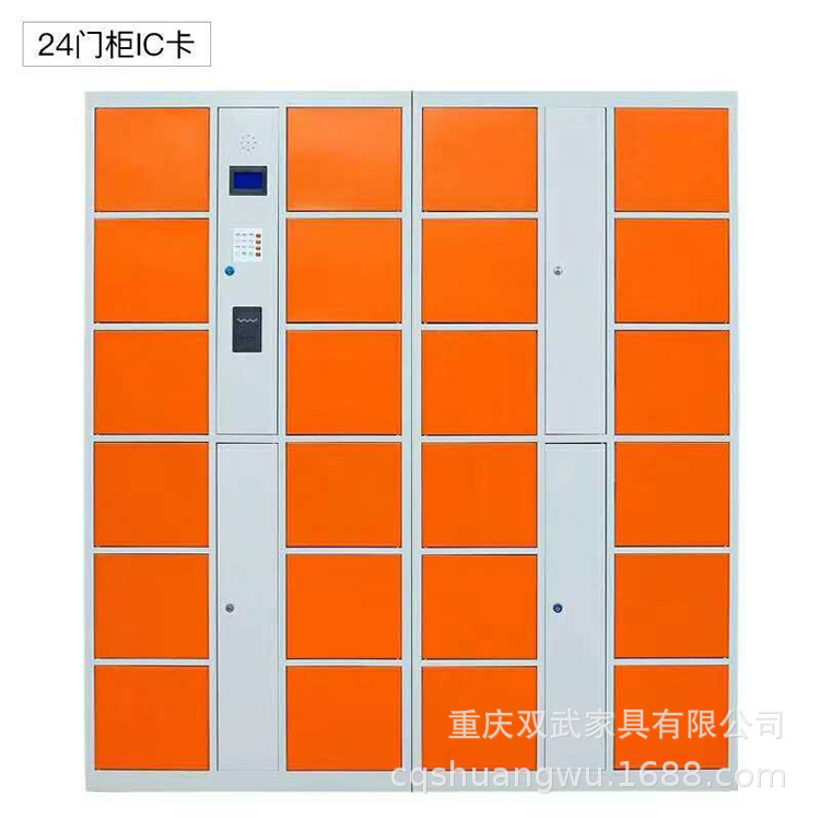 指纹电子存包柜  超市储物柜寄存柜 健身房储物柜 智能电子存包柜|ms