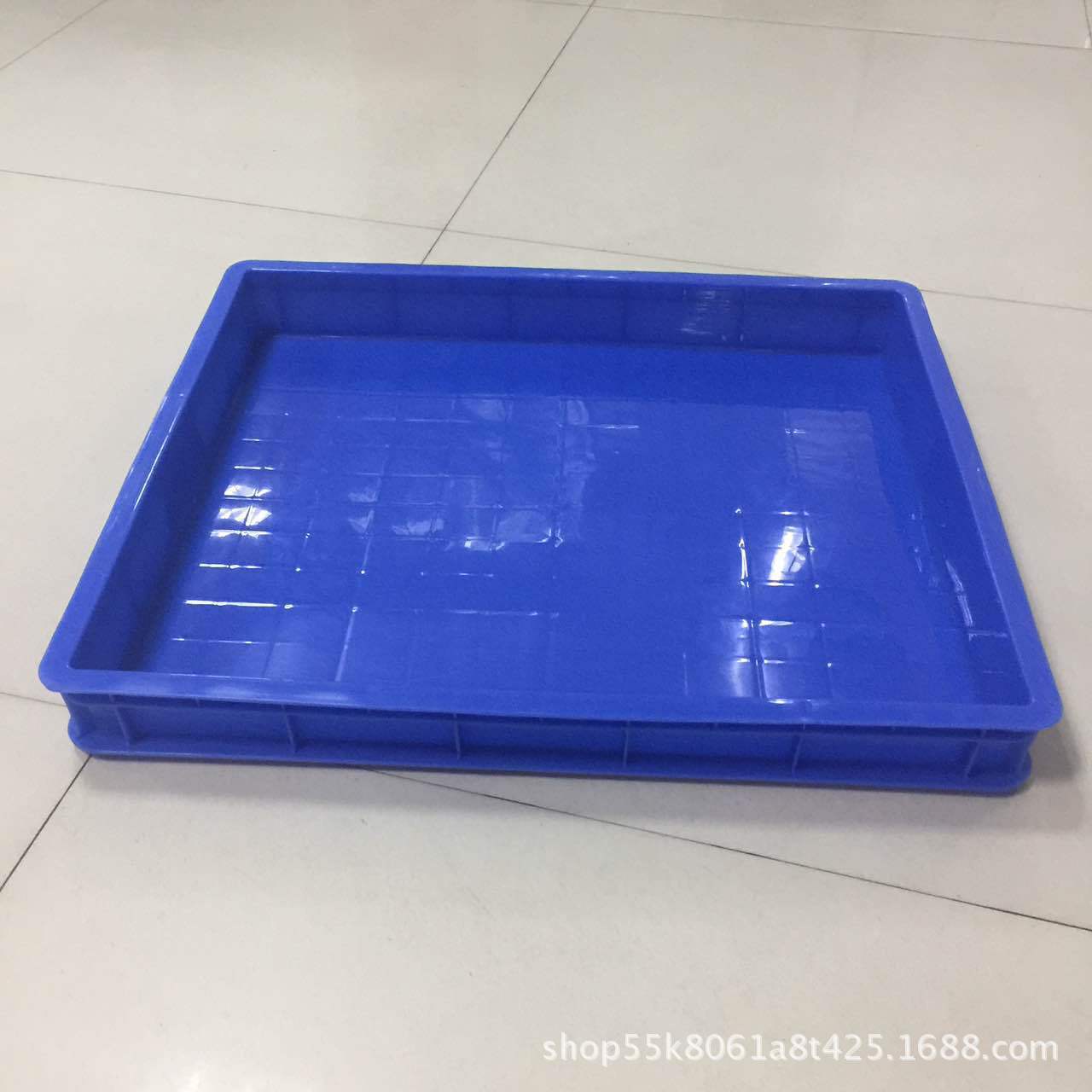 生产 车间塑料周转箱 宝瑞塑胶方盘塑料浅盘 规格多种