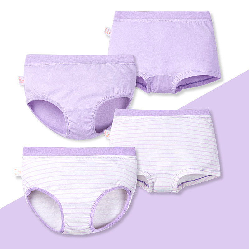 Children's underwear wholesale cotton girls' boxer underwear plus size