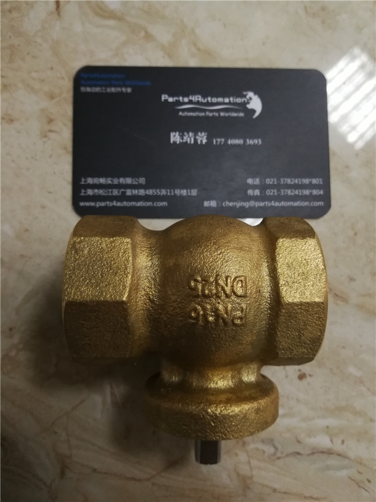 Honeywell霍尼韦尔阀体VBA216-025P 法兰连接DN25 黄铜两通球阀