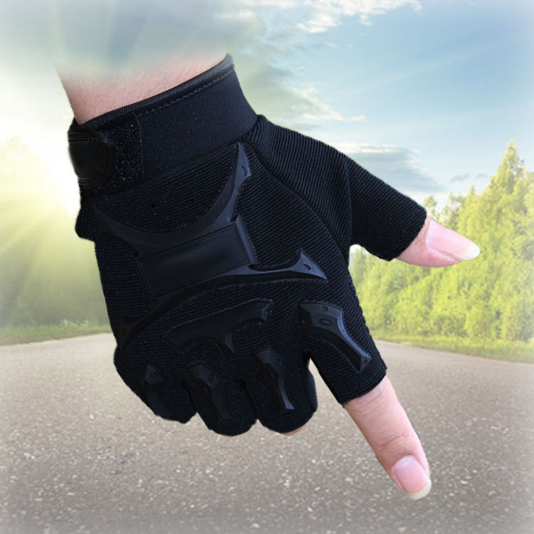 海豹运动半指手套批发 骑行登山户外运动手套军迷战术健身手套|ms