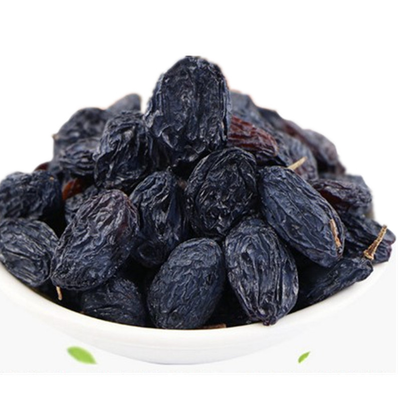 新疆吐魯番特産黑加侖葡萄幹 散裝批發 無核 黑提子幹 産地直發