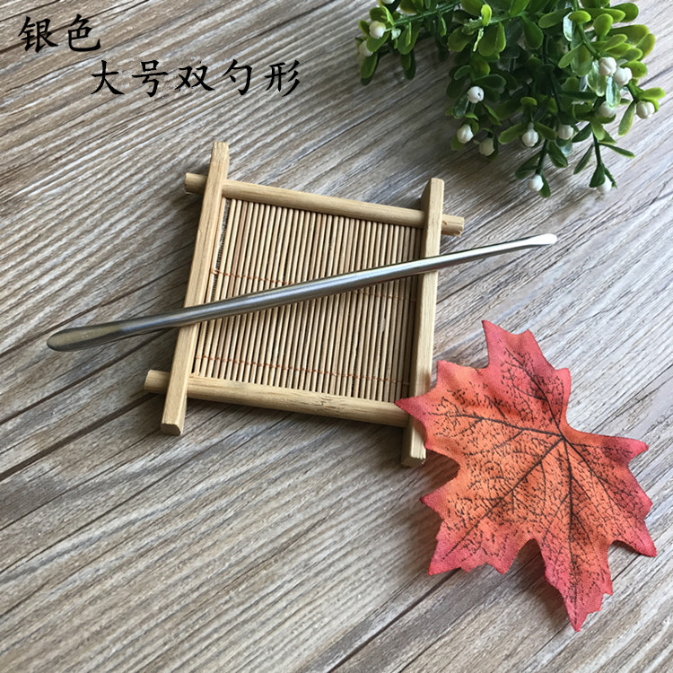 银色大号双勺形