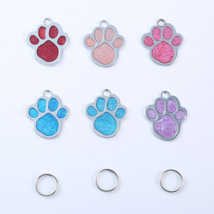 Новые товары для домашних животных Производители поставляют Foot Dog Brand Brand Pet Footprint Id Identity Brand Accessories 05394