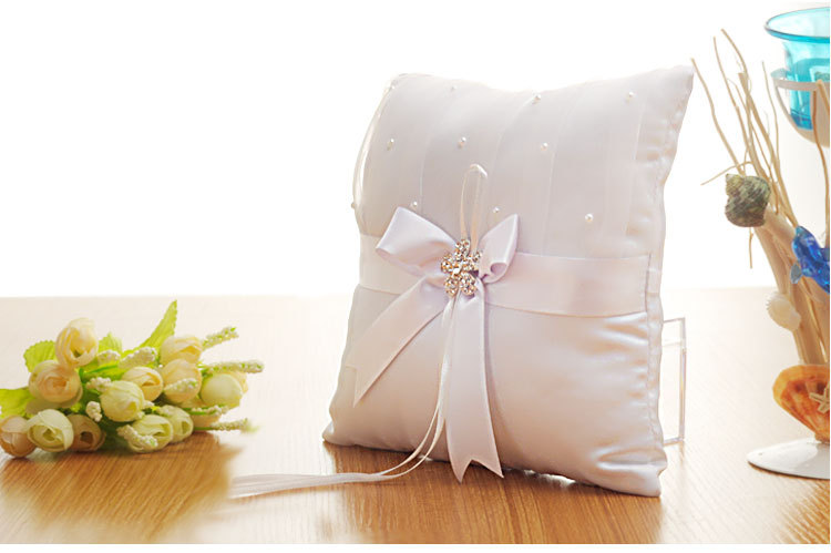 欧美新款蝴蝶结戒枕 新娘婚礼方形水钻戒指托婚礼婚庆用品批发详情图14