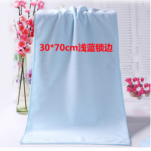 Microfiber thin car wash towel, car wipe towel 30x30 30x70 car waxing towel
