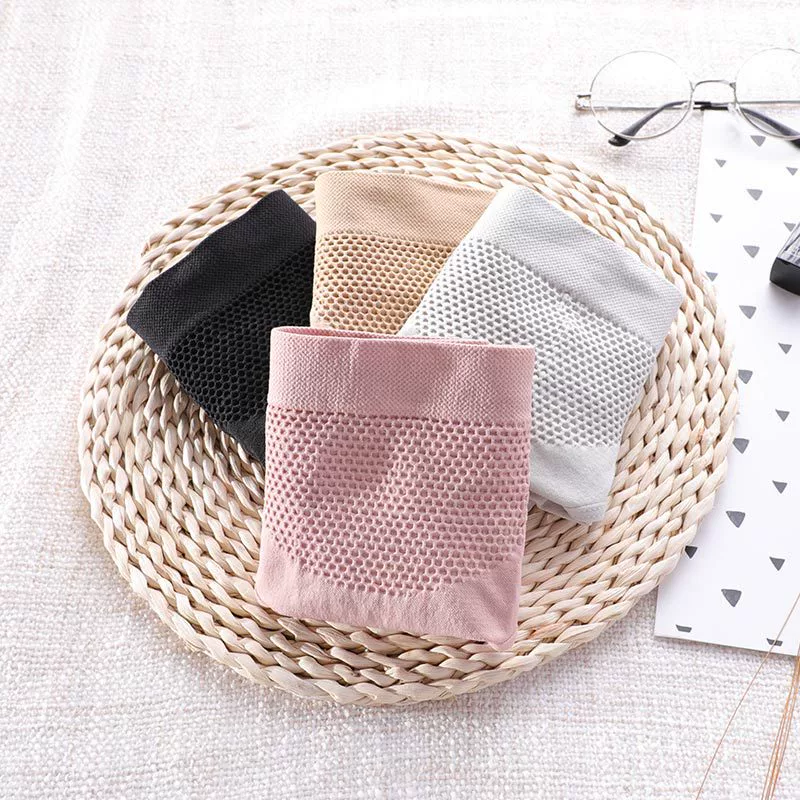 Japanese-style Breathable Shaping Underwear for Women, 3D Mid-Rise Hip Correcting Pants, One Size