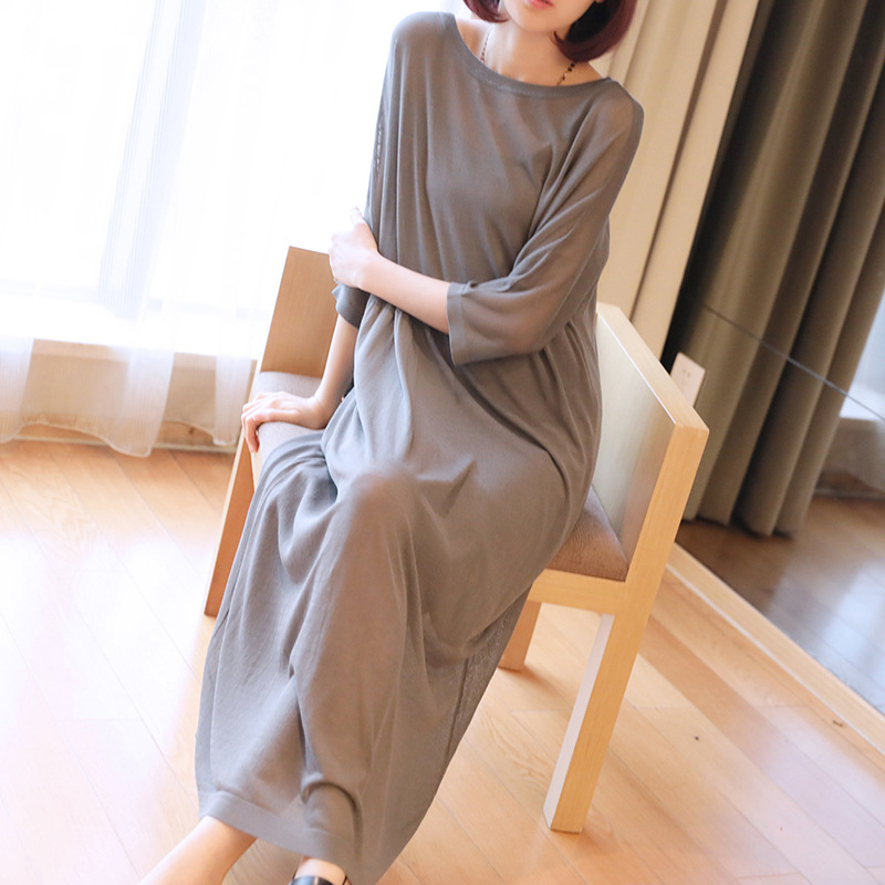 Robe femme en Tricot + mousseline - Ref 3326791 Image 18