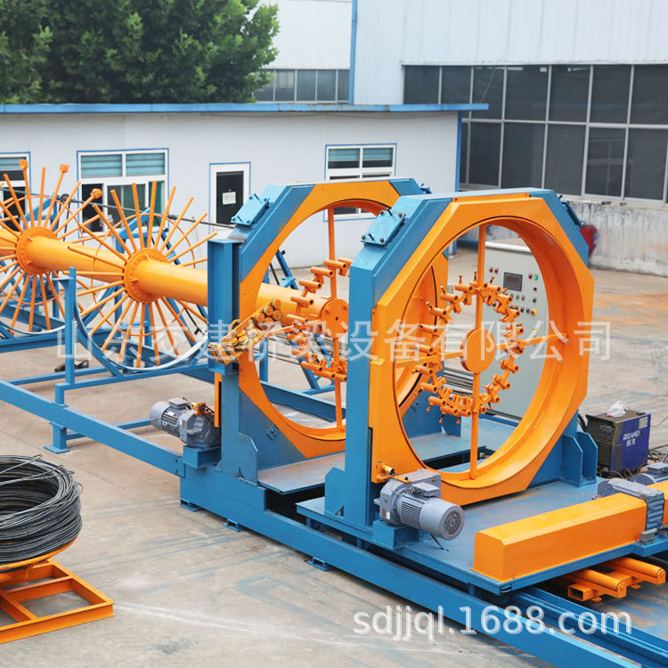 陕西数控钢筋笼笼滚焊机总经销   数控钢筋笼滚焊机价格