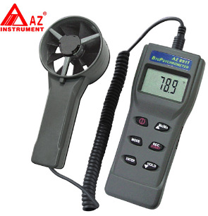 台湾衡欣 AZ8911 手持式风速风量计