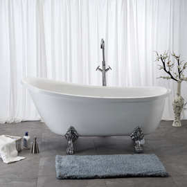 厂家批发卫浴洁具压克力独立欧式多色古典贵妃浴缸 BA-8301A