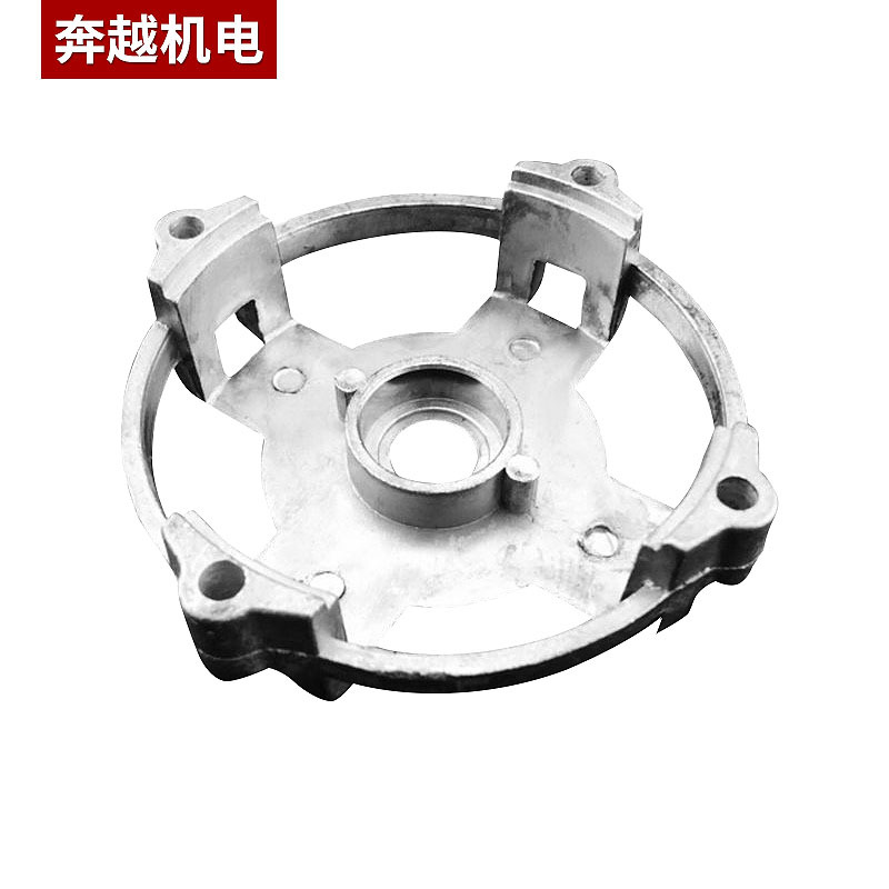 电容电机端盖电机支架配件 高精度压铸电机法兰箱体盖定制