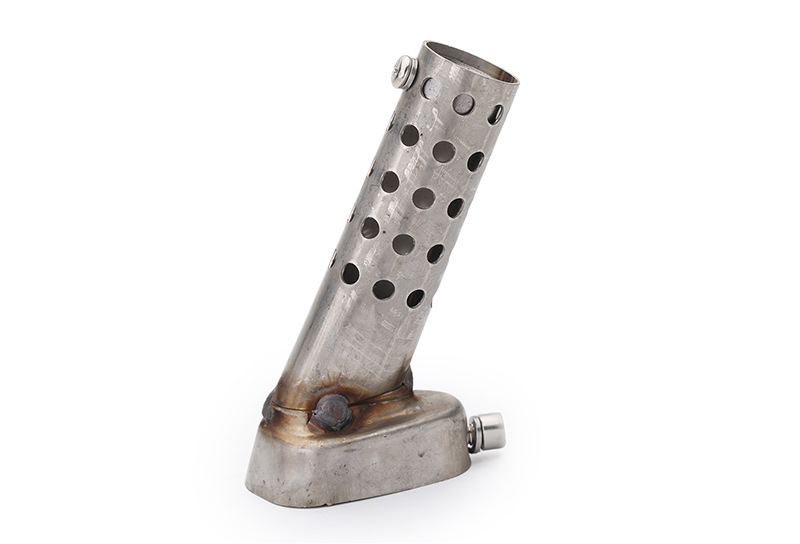 Small Hexagonal Muffler Silencer Plug 51mm Motorcycle Modified Exhaust Pipe Universal Sound Adjustment Silencer