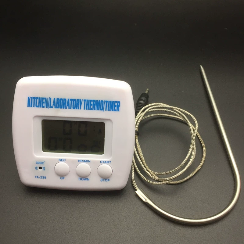 Цифро-зондовый термометр TA238 кухонный термометр электронный термометр для предупреждения о высокой температуре
