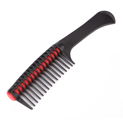 New Style Red Heart Roller Comb Hair Straightener, No Tangle, No Split End, Styling Hair Tool, Textured Wide-Tooth Comb
