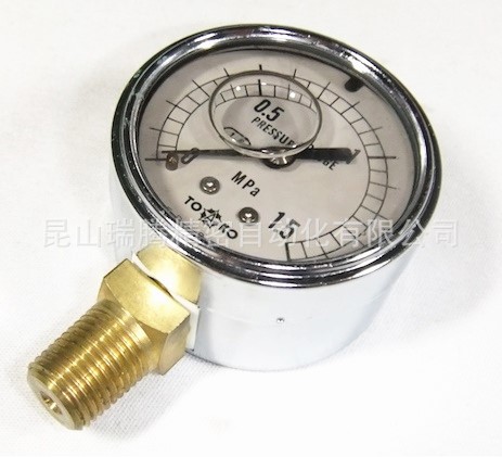 SPA-1/4R-50x5MPa东洋计器兴业TOKO压力表