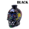 Hot -selling cross -border spot multi -color color skull glass bottle cigarette belt accessories PIPE SK5000
