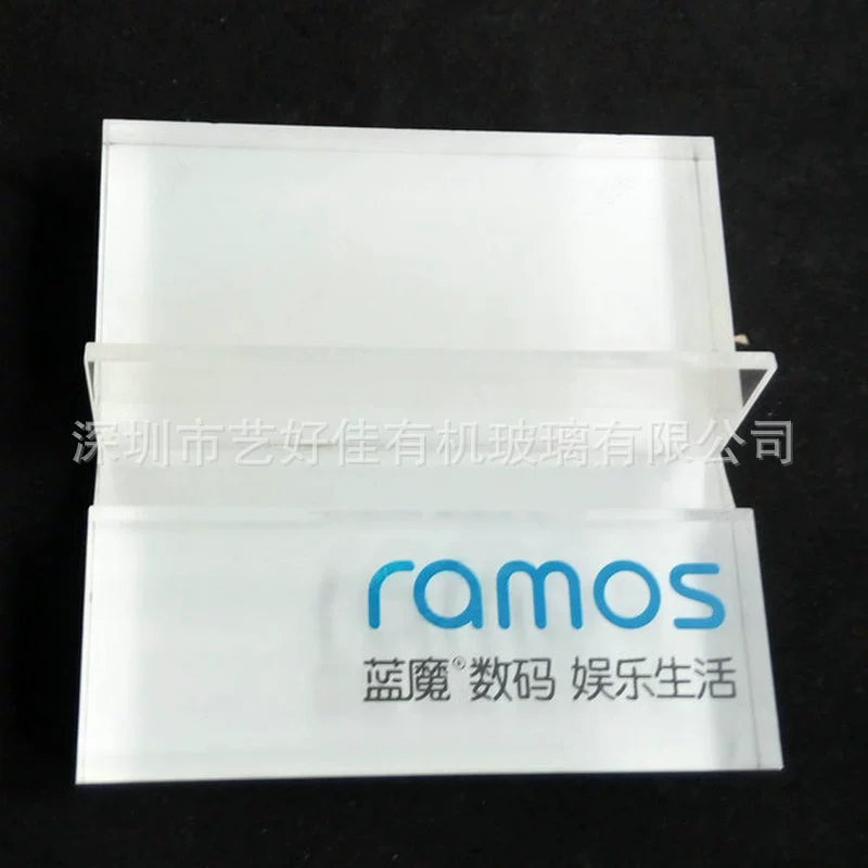Acrylic tablet laptop, glass stand