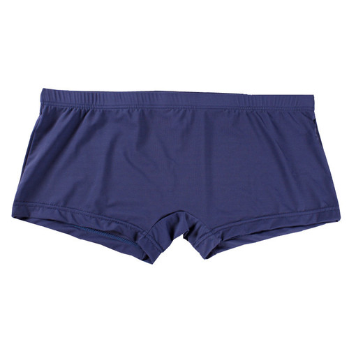 Junye Men's Ice Silk Boxer Briefs Thin Translucent Underwear Sexy Breathable Low Waist U-Protruding Trendy Men's Young Men's Panties