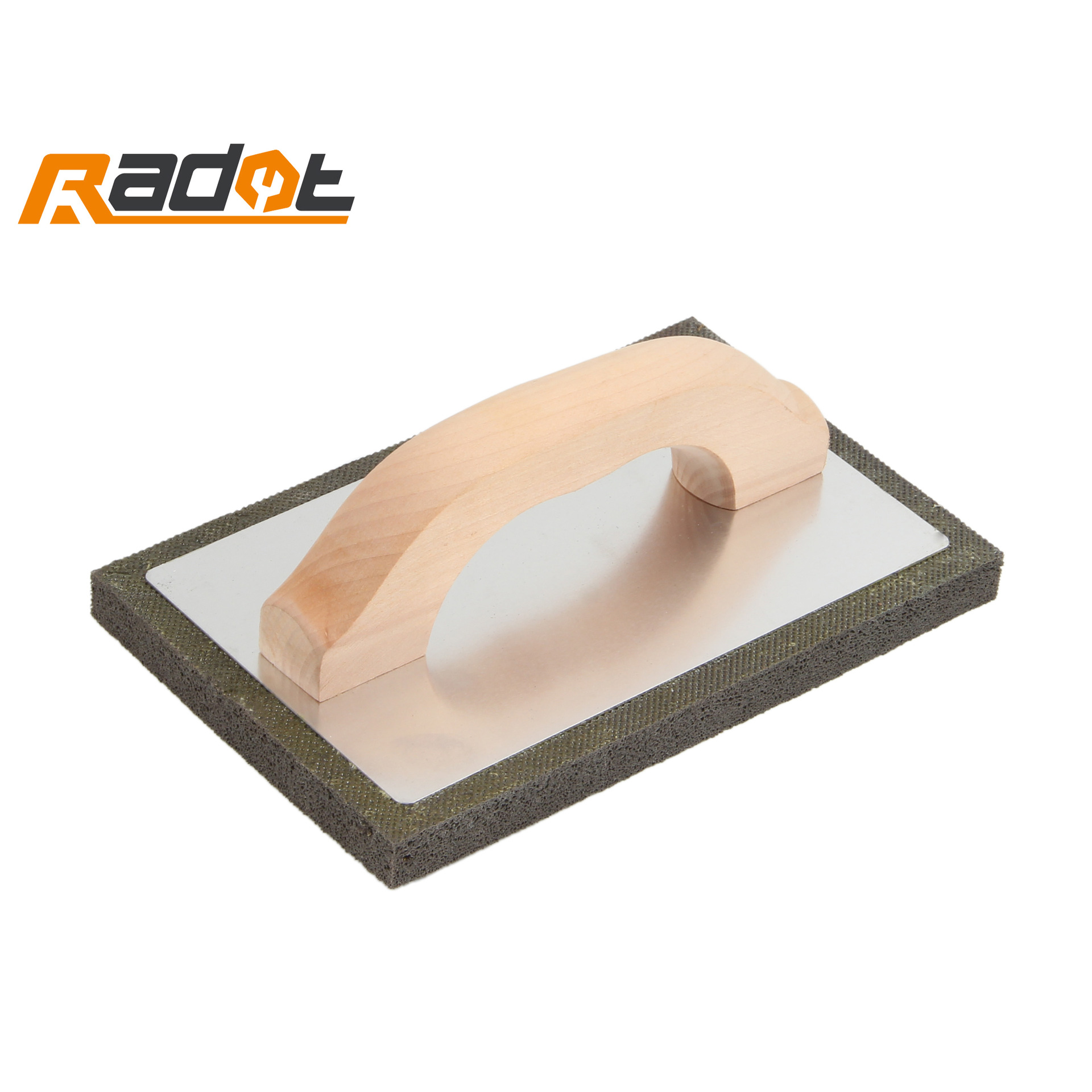 橡胶抹泥板厂家直销木柄发泡抹泥板匠作泥工工具腻子板抹子刮板