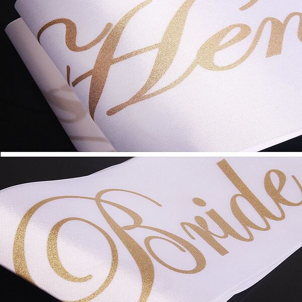 Single -layer BRIDE to be shoulder strap single party white…