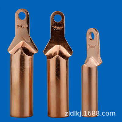 DTX-150mm2小头铜鼻子 全铜小头接线端子 塑壳断路器150平方接线|ru