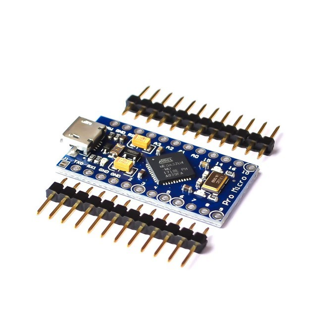 Pro Micro uses ATMEGA32U4 itself USB update program 5V/16M single -chip microcomputer development board