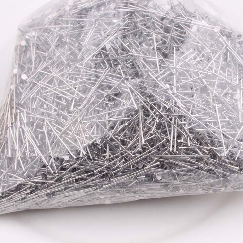 Flat-bottomed needle metal accessories 9-shaped needle T-shaped needle iron ring T-shaped needle DIY materials multi-specification jewelry accessories
