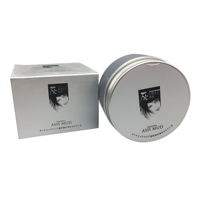 批发跨境灰色发泥定型银灰色染发造型一次性染色日本彩色发蜡染膏|ru