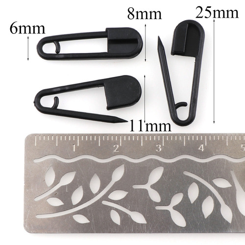 100 pcs/pack plastic pins safety pins wholesale discount for large quantity