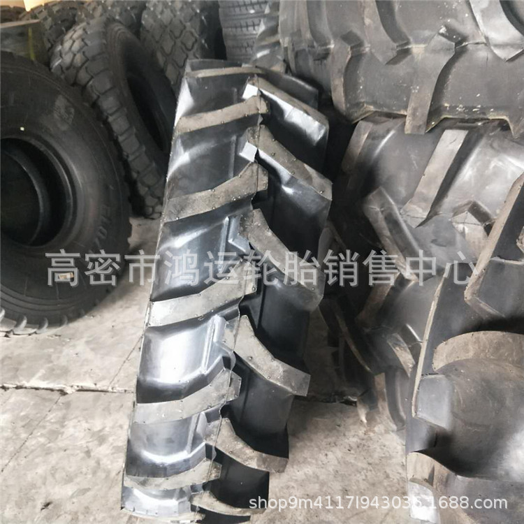 现货供应 桦林14.9-26农用拖拉机轮胎人字花纹旱田收割机轮胎