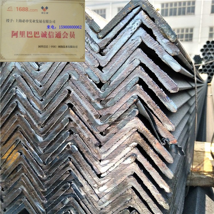 热卖不等边角钢56*36*4 50*32*4角铁 空调架支撑装饰冲孔加工生产