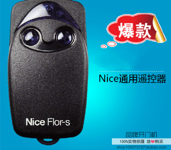 意大利NICE开门机遥控器地埋式发射器开关平移门控制器FLOR-S-阿里巴巴