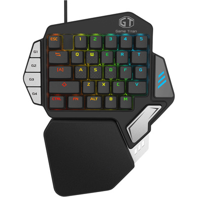 Chick T9X Eat chicken Artifact With one hand Mechanics Keyboard and mouse stimulate Battlefield auxiliary game Handle
