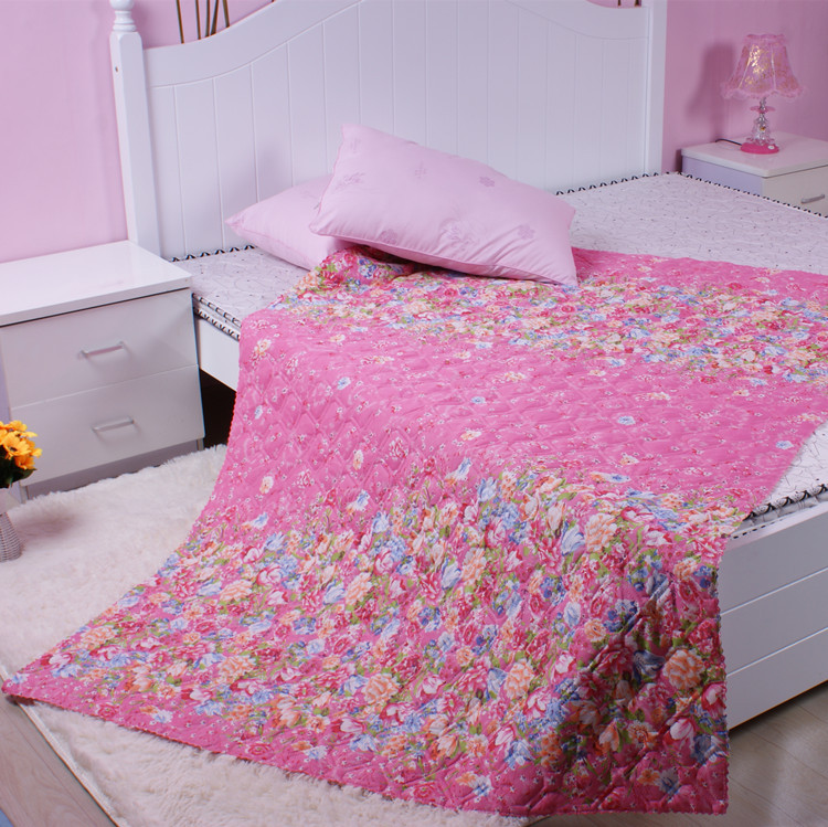 2018夏凉被礼品空调被超声波绗缝被单人被摆地摊贴牌定制团购批发|ms