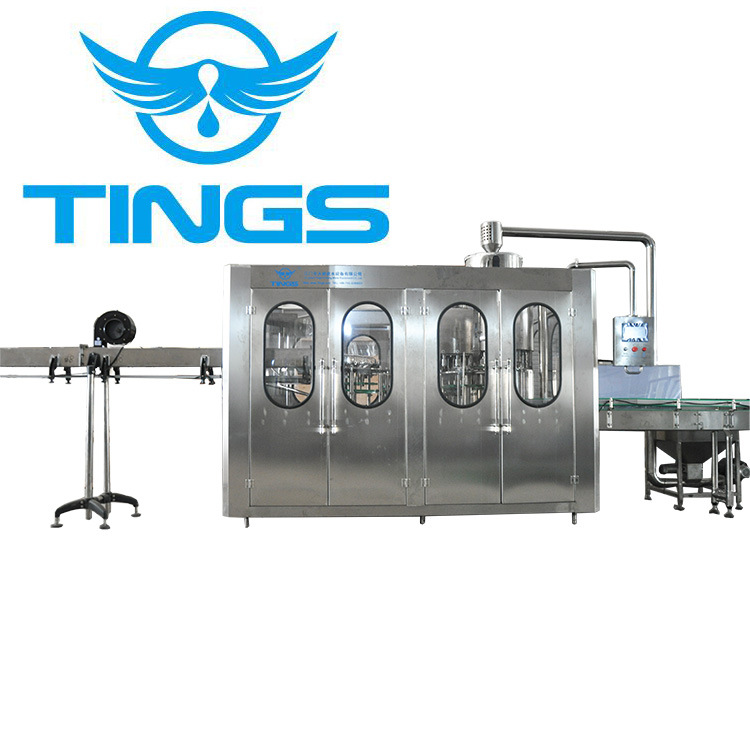 高速饮料生产机械设备 18头高速旋转式填充机 填充封口一体机