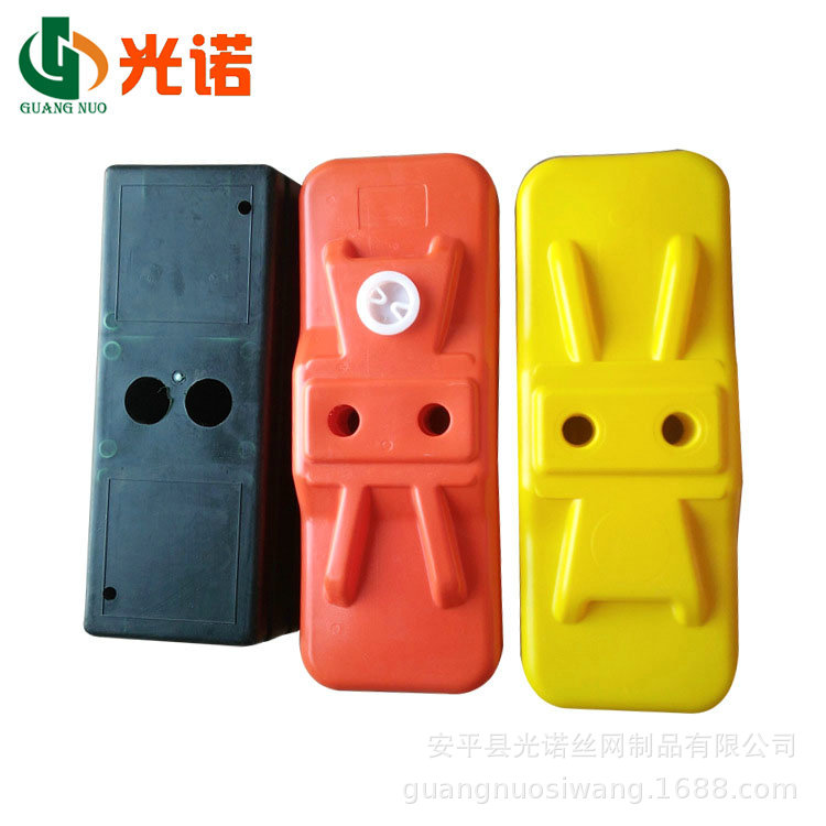 镀锌移动护栏网    可移动护栏网底座   临时移动护栏网底座